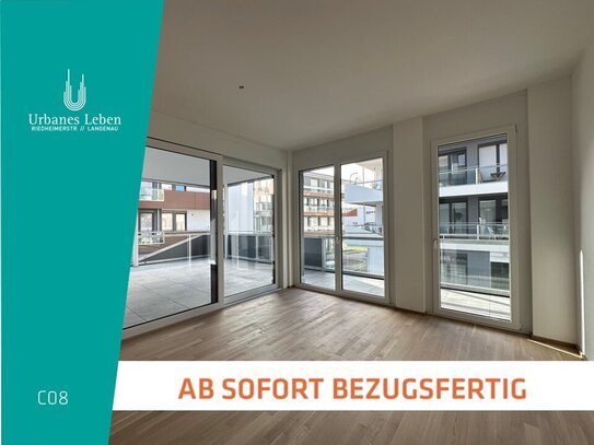 TRAUMHAFTE 3-ZIMMER NEUBAU-WOHNUNG IM 1. OG MIT SÜDAUSRICHTUNG MITTEN IN LANGENAU