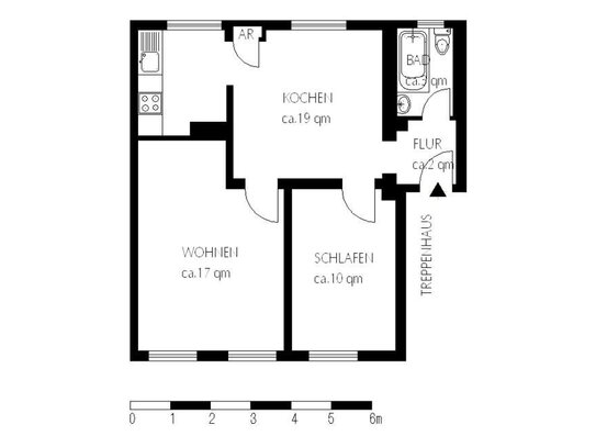 3-Zimmer-Wohnung in Herne Baukau-West