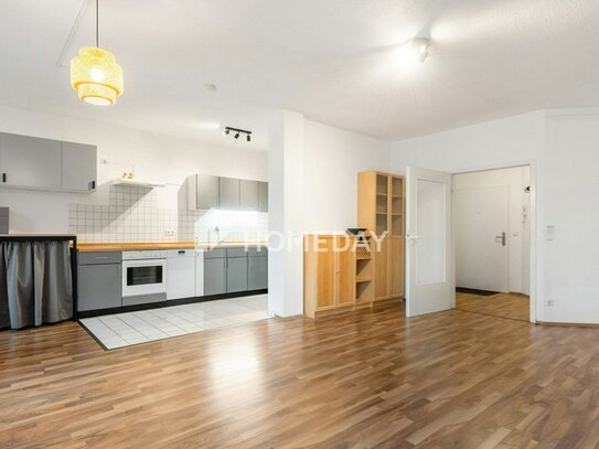 Moderne 2-Zimmer-Wohnung mit Balkon, Tiefgaragenstellplatz und Keller in begehrter Lage