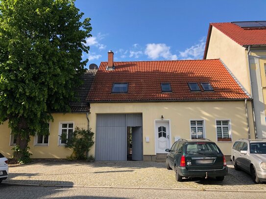 Idyllischer Dreiseitenhof mit Baugenehmigung für Ferienwohnungen vor den Toren des Spreewalds