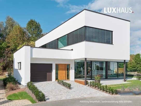 LUXHAUS für Anspruchsvolle 220m² alles individuell planbar 100% Wohlfühlklima – 100% Design