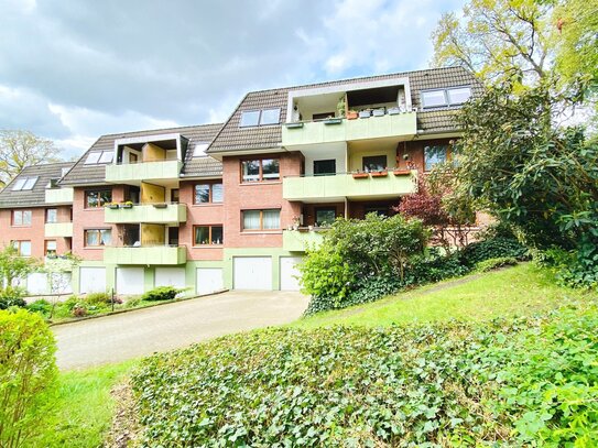 PRIVATVERKAUF, KEINE MAKLERGEBÜHREN! BREMEN-NORD: Loggia-Balkon, Sonnenlage. Verkehrsgünstig. Naherholung angrenzend.