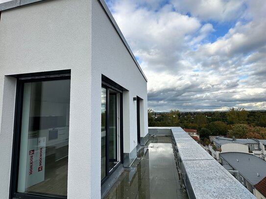 Erstbezug! Penthouse mit Blick auf den Fürther Stadtpark! ~ Stadtnah ~ TG-Stellplatz ~ Aufzug uvm.