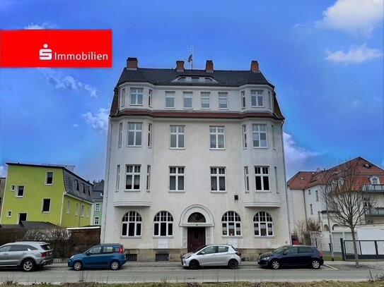 Schicker Altbau mit Balkon in der Greizer Neustadt