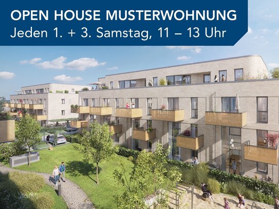 Barrierefreie 2-Zimmer-Neubau-Wohnung mit Balkon in Kappeln | WE 311