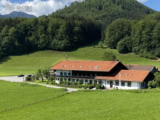 Blick zur Kampenwand! Maisonette Ferienwohnung in Aschau/Chiemsee!