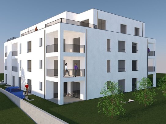 ZU VERKAUFEN: Neubauprojekt im Herzen von Bad Sassendorf - Gut durchdachte 4-Zimmer-Wohnung (ca. 102,20 m² ) mit Balkon…