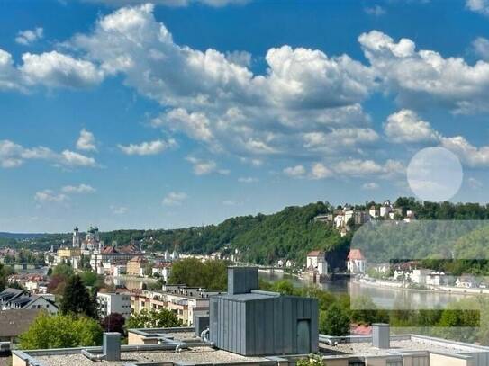 Soweit das Auge reicht...!!! Großzügige 3 Zimmerwohnung mit einzigartigem Ausblick in Passau-Haibach