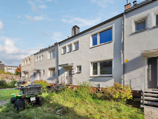 Solides Reihenmittelhaus mit ca. 110 m² Wohnfläche in ruhiger Lage von Düsseldorf-Vennhausen