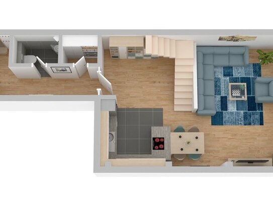 3-Raum-Maisonette Wohnung im 1. & 2. OG! ERSTBEZUG