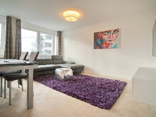 Very attractive, renovated and newly fitted apartment in Bredeney. Large balcony.