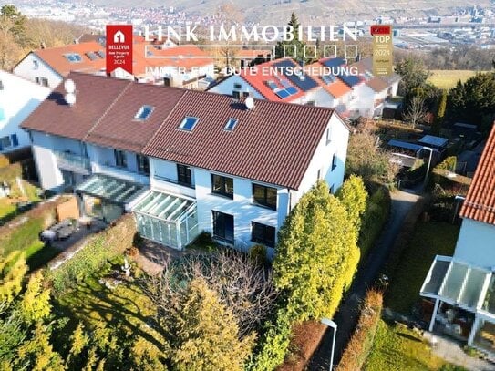 Erbpacht: Zusammengelegtes RMH & REH mit XXL-Sonnengarten und Panoramafernsicht!***