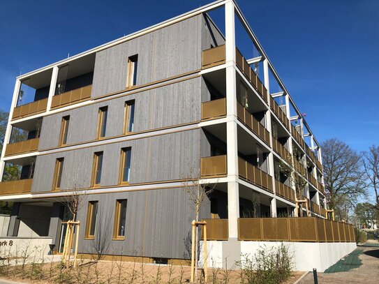 Exklusive großzügige Neubauwohnung mit eigenem Garten und überdachter Terrasse am Terrassenpark Würzburg Hubland