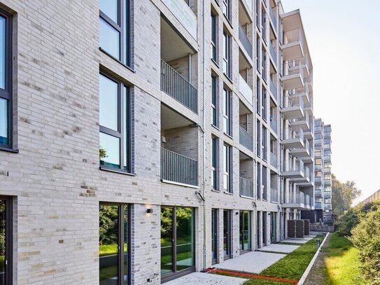 Schicke Terrassenwohnung mit kleinem Gartenanteil