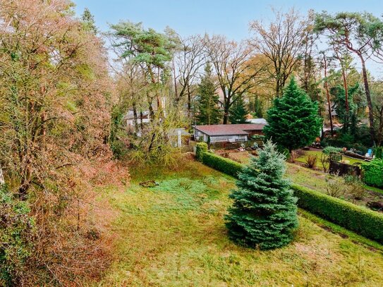 Großes Grundstück für Neubau oder Einfamilienhaus mit Teilkeller, Garage und Terrasse in Petershagen