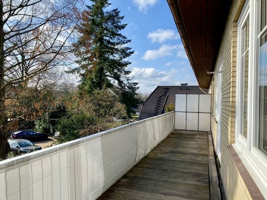 3 Zimmer Maisonette Wohnung mit großem Südbalkon