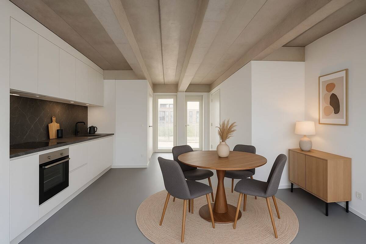 Moderne Neubau-Wohnung mit Balkon & Einbauküche - einziehen & wohlfühlen! - Photo 1