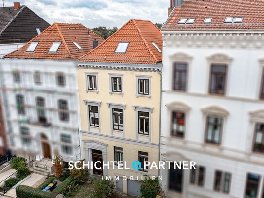 Bremen - Ostertor | Atemberaubendes Altbremerhaus mit historischem Charme und Garage in Bestlage