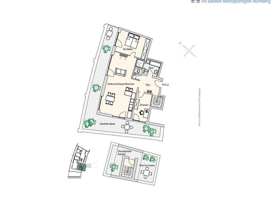 Ansprechende Wohnanlage im Nürnberg Nord: 53 stilvolle Neubau-ETW und 10 Büroeinheiten in Stadtlage!