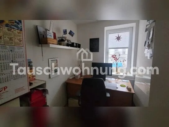 [TAUSCHWOHNUNG] Gut aufgeteilte Wohnung mit Büro gegen größere mit Büro