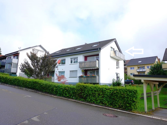 Schöne 2-Zimmer-Wohnung mit Balkon und KFZ-Stellplatz in Freudenstadt