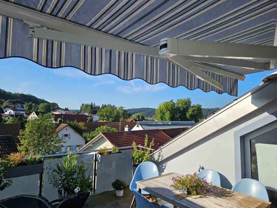 Sonnige 3-Zimmer-Wohnung mit Dachterrasse in Markt Rettenbach