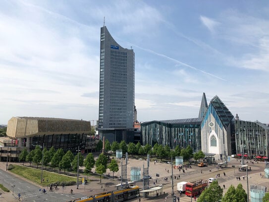 Sensationelle Wohnung mit Dachterrasse und Stellplatz in zentraler Lage