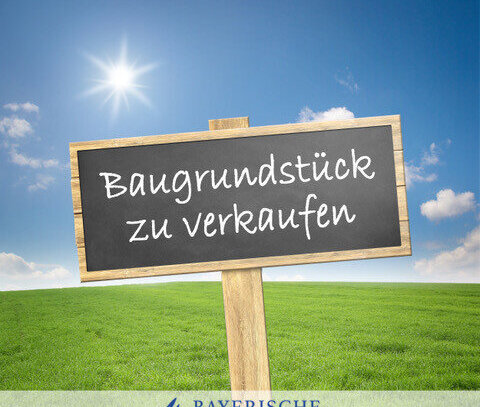 . UNBEBAUTES SÜDGRUNDSTÜCK MIT BAUGENEHMIGUNG FÜR RH, DH ODER MFH IN GERMERING . WUNDERSCHÖN .