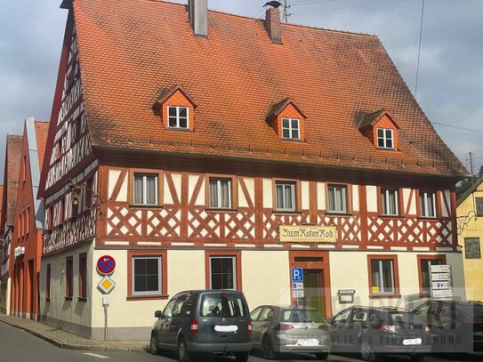 Ein Stück fränkische Geschichte! Historisches Gasthaus inmitten des Luftkurortes Waischenfeld.