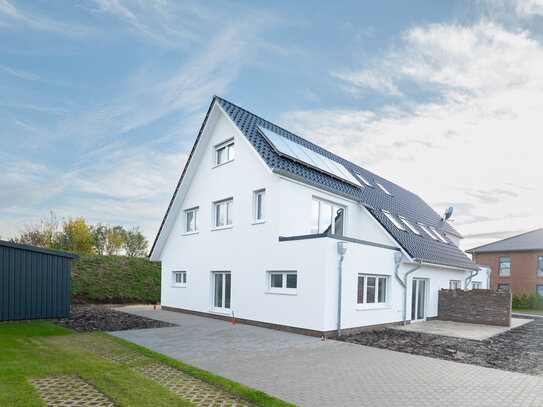 Elegantes Wohnen im Mehrfamilienhaus: 3-Zimmer-Wohnung im Obergeschoss rechts - Am Wohnpark Hamfeld