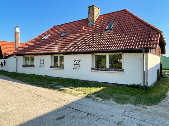 Fischerhaus am Achterwasser auf der Insel Usedom