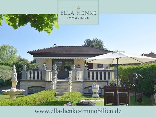 Wohnen wie im Urlaub! Traumhafter, sehr gepflegter Bungalow mit Pool - ideal für ein Paar.