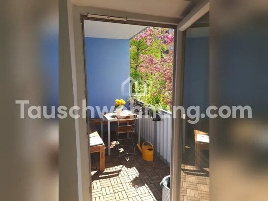 [TAUSCHWOHNUNG] Helle 3ZW+ Balkon Nähe Prinzregentenplatz