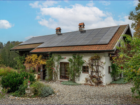 Sacherl / Landhaus mit Nebengebäude und Künstlerhaus in traumhafter Alleinlage, Bachlauf und Wald