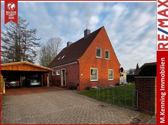 *Engerhafe/Norden*liebevoll Renoviert*Kamin*Wintergarten*Carport*Wintergarten*nähe Zentralklinik*