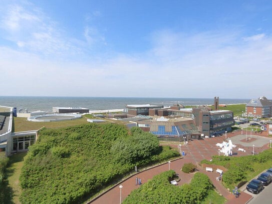 Zentrale zwei Zimmerwohnung mit herrlichem Meerblick in strandnaher Lage