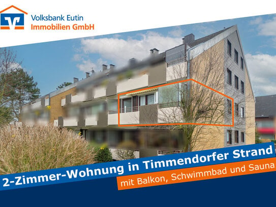 Ruhige 2-Zimmer-Wohnung mit Balkon, Schwimmbad und Stellplatz in Timmendorfer Strand