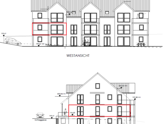 Ruhige u. sonnendurchflutete Wohnung mit 99 m² Wfl verfügbar ab 01.02.2025, Bj. 2021