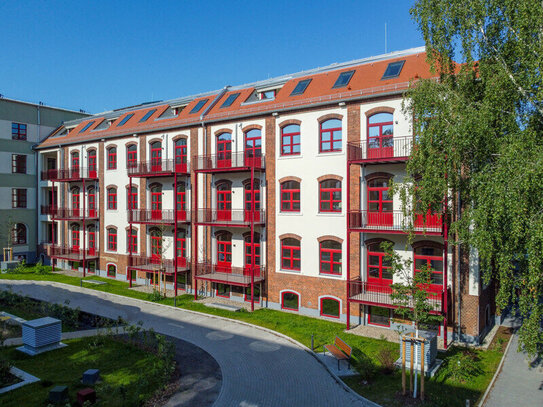 Neubau! Schicke 3-Raumwohnung mit Balkon!