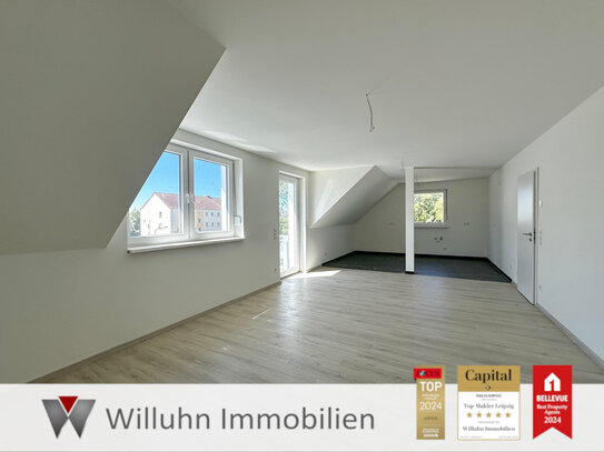 Erstklassige Maisonette-Wohnung mit Balkon und Garage