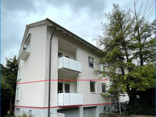 KN-Staad EG/Hochpaterre Wohnung mit 2xBalkon und Gartennutzung, schöne ruhige Lage-BEZUGSFREI !!