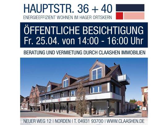 Energieeffiziente Neubauwohnungen im Ortskern