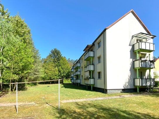 Wunderschöne 3-Zimmerwohnung mit eigenem Garten unterhalb des Balkons, im idyllischen Berliner Umlands