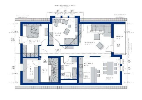 Erholung pur für 2 Familien - "Effizienzhaus 40 NH+QNG"