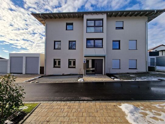 Neubau einer Wohnung - 1.OG - mit Balkon - Duplex-/Doppelgarage - nachhaltiges Wohnen in Hengersberg - provisionsfrei