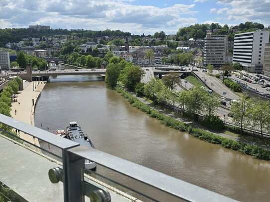 Edles Penthouse in Saarbrücken-City mit Saarblick!