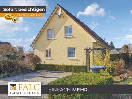 **Raus aus dem Alltag! Energieeffizientes Ein-/Zweifamilienhaus in ruhiger Wohngegend**