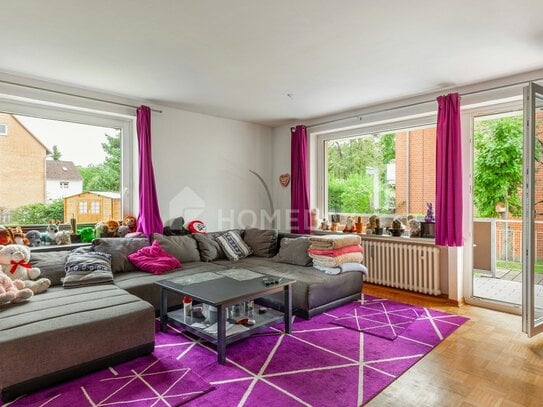 Tolle Lage in Gleidingen: 3-Zimmer-Wohnung, Loggia mit Abgang zum Garten sowie Stellplatz