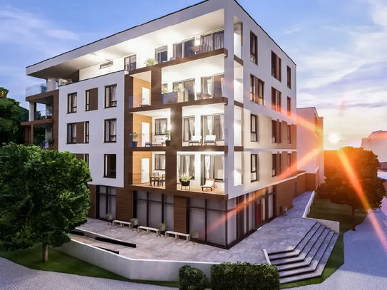 Moderne 3-Raum Wohnung / sonniger Balkon zur Südseite / Traumlage Am Schlosspark / ILB-Förderung