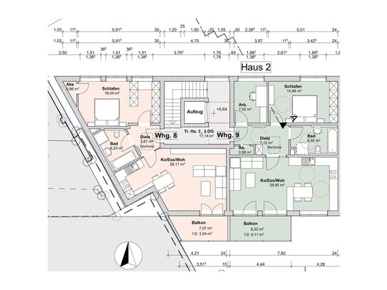 NEUMANN - Hochwertige 3ZKB - Neubauwohnung in Zentrum von Ingolstadt